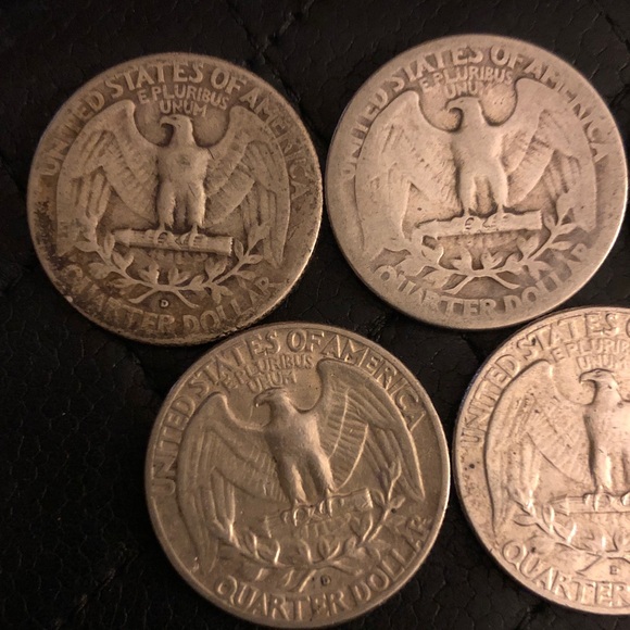 90% silver coins American quarters - Picture 6 of 17